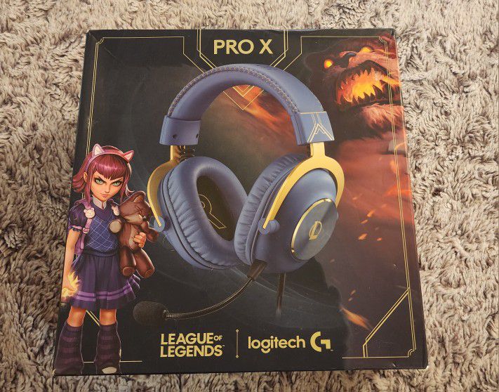 Pro X Logitech Leaque Of Legends Edition Gaming Headphones