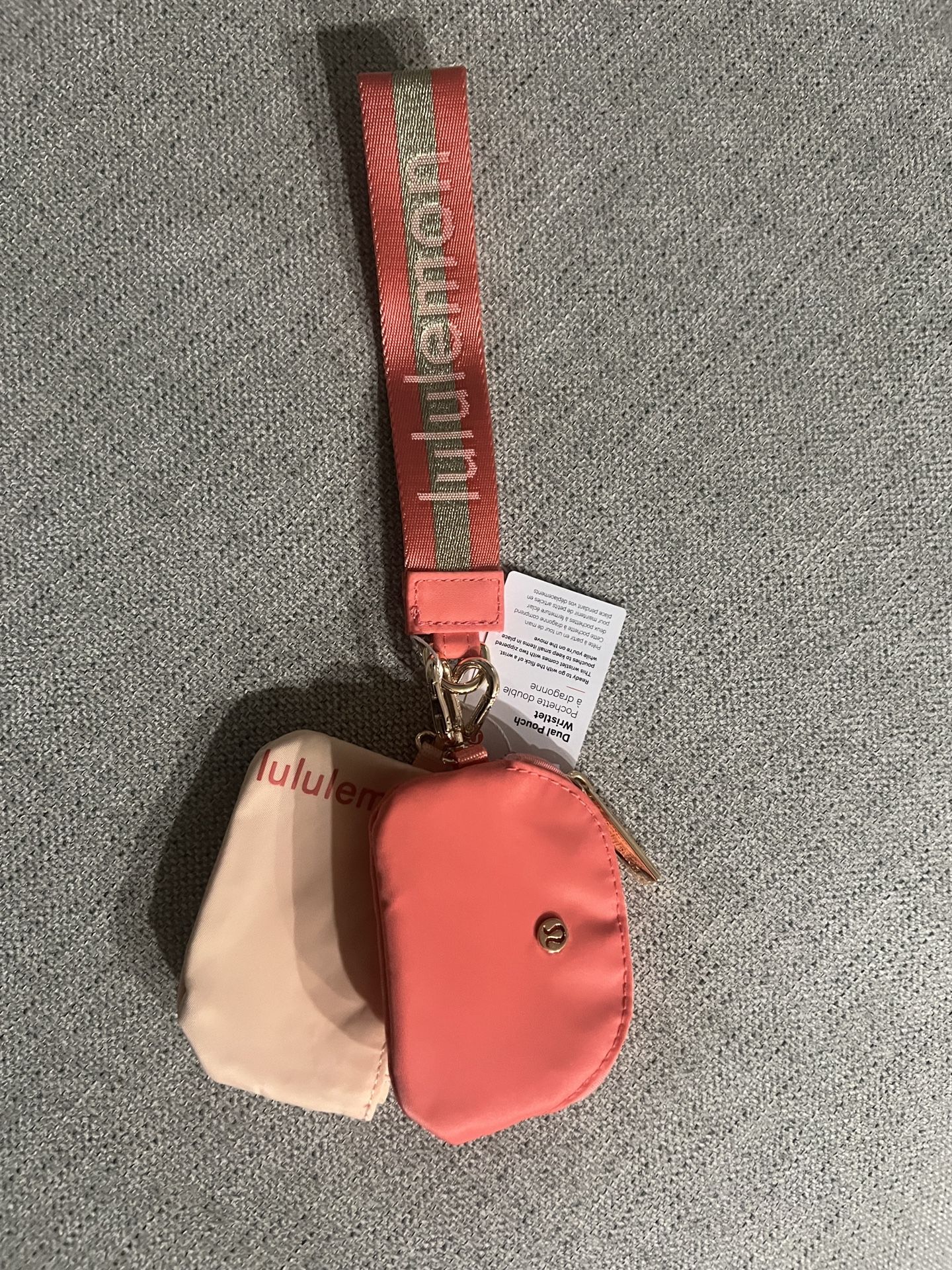 Lululemon- Dual Pouch Wristlet 