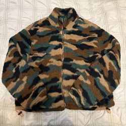 Camo Zip Up Jacket