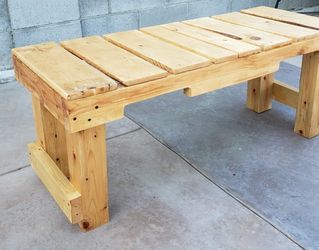 Wooden Bench