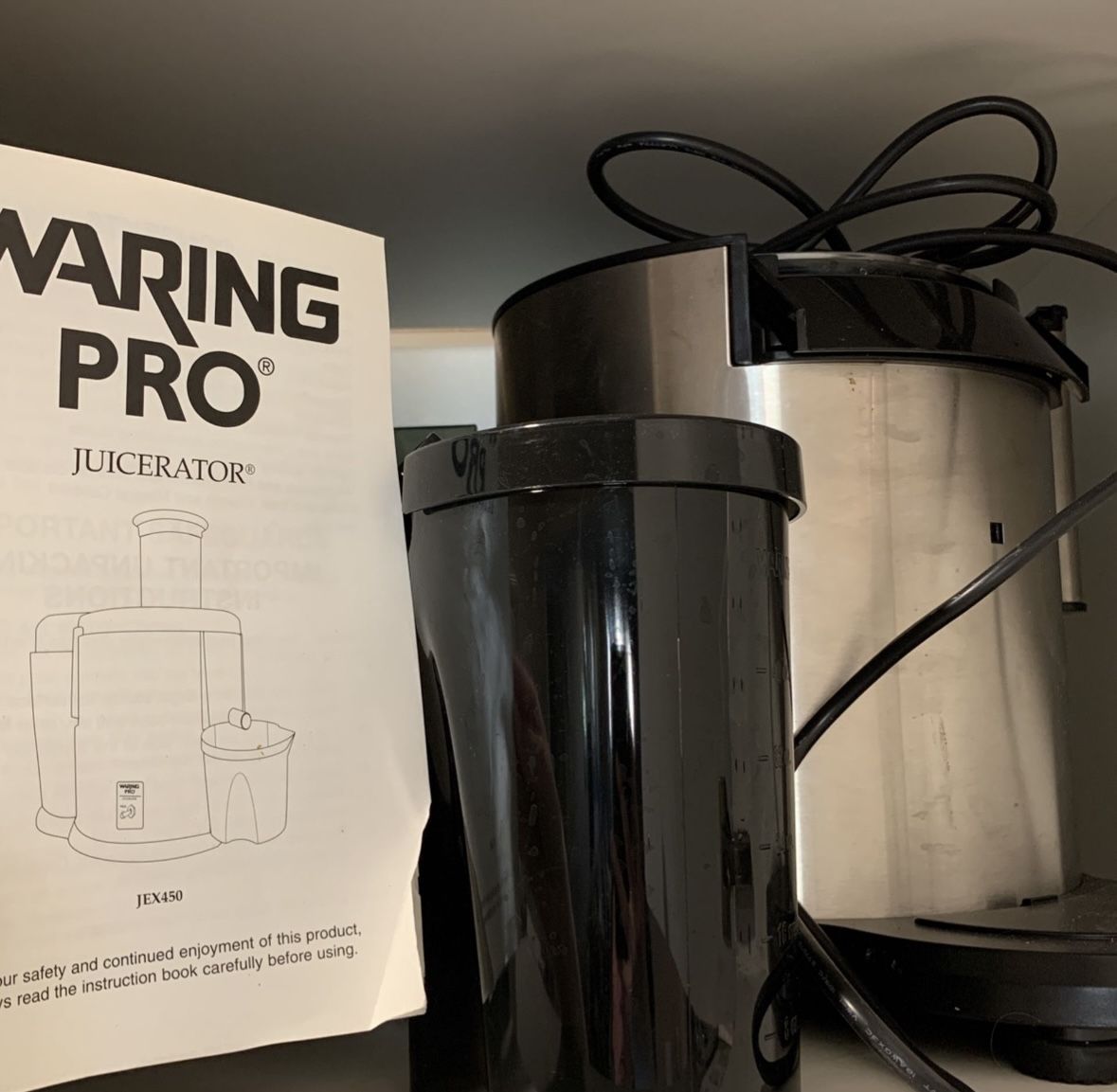 Waring Pro Juicerator JEX 450