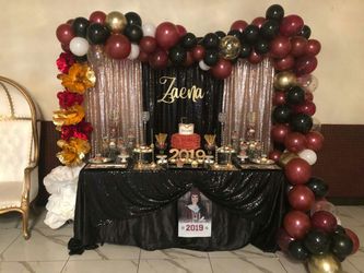Backdrop cake
