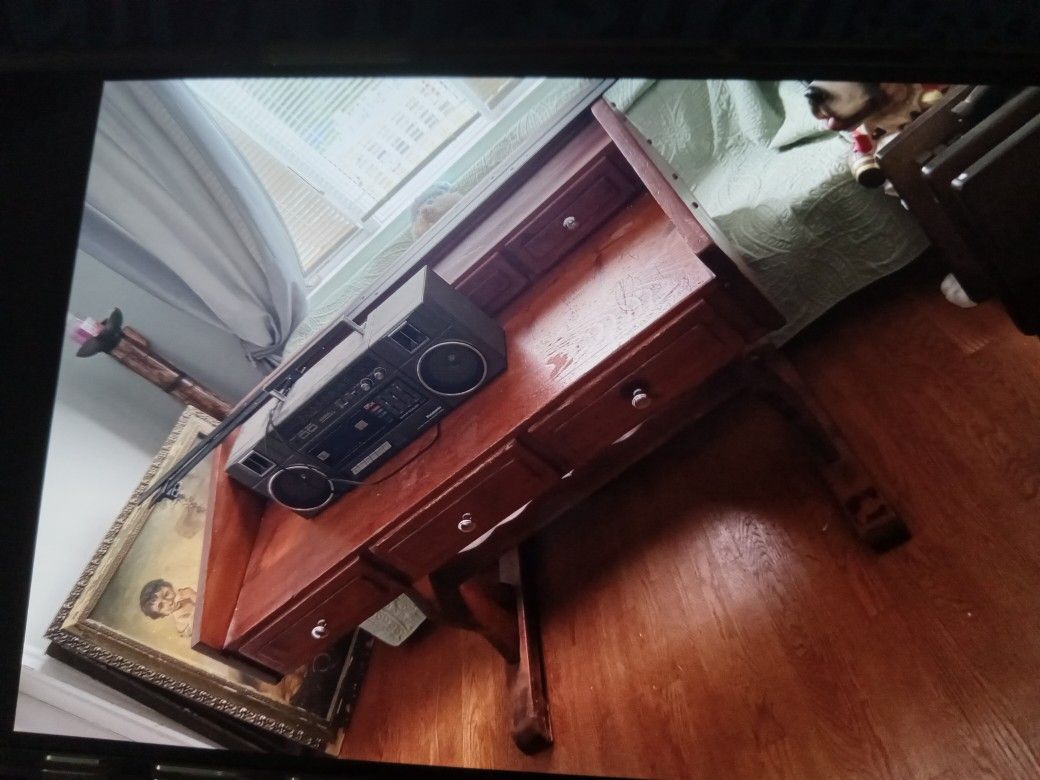 Real Wood 4 Ft Desk. 