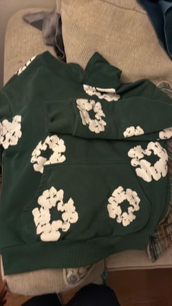 green denim tears hoodie