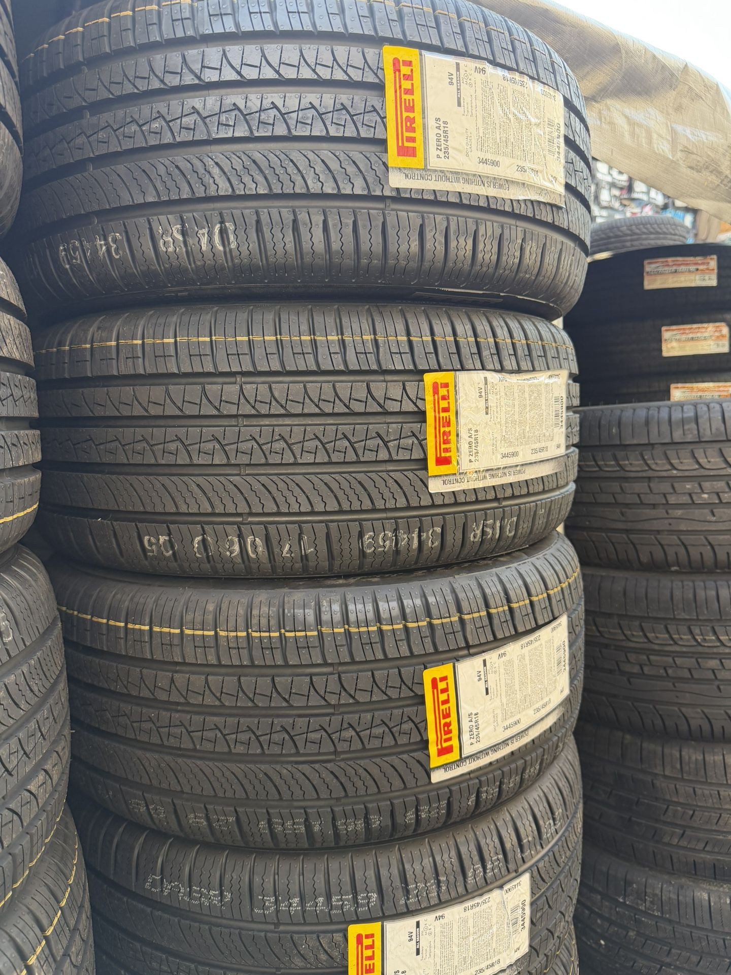 235/45/18 Pirelli Free Mount And Balance Included