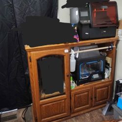 2 3d Printers, Resin and FDM