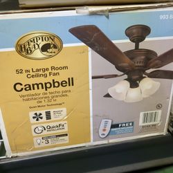 hampton bay 52 inch large room ceiling fan 