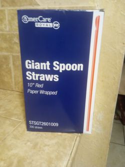Giant Spoon Straws