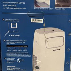 Magnavox 12,000 BTU Portable Air Conditioner