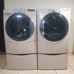 BEAUTIFUL KENMORE WASHER AND ELECTRIC DRYER FREE DELIVERY AND INSTALLATION ALSO A 90 DAYS WARRANTY 