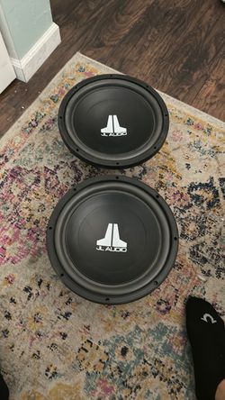 Pair of JL Audio Subwoofers 12”w3