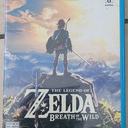 NINTENDO Wii U THE LEGEND OF ZELDA BREATH OF THE WILD
