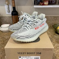 Yeezy 350 V2 Blue Tint Size 6 Men 7.5 Womens