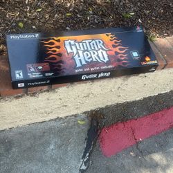 Ps2 Guitar Hero In Box