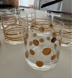 Never Used - Set of 6 Whiskey Cocktail Glasses