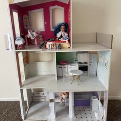 Rainbow high Barbie house