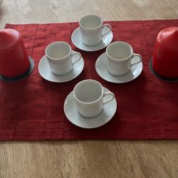 Set Of 4  Expresso Cups