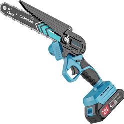 Mini Chainsaw Cordless 6-inch