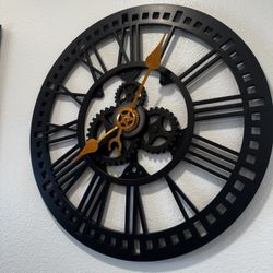 Skeleton Wall Clock (Broken)