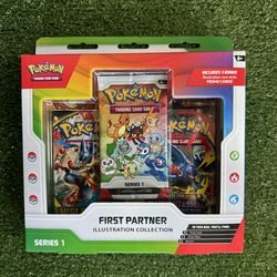 Pokemon First Partner Illustration Collection Box