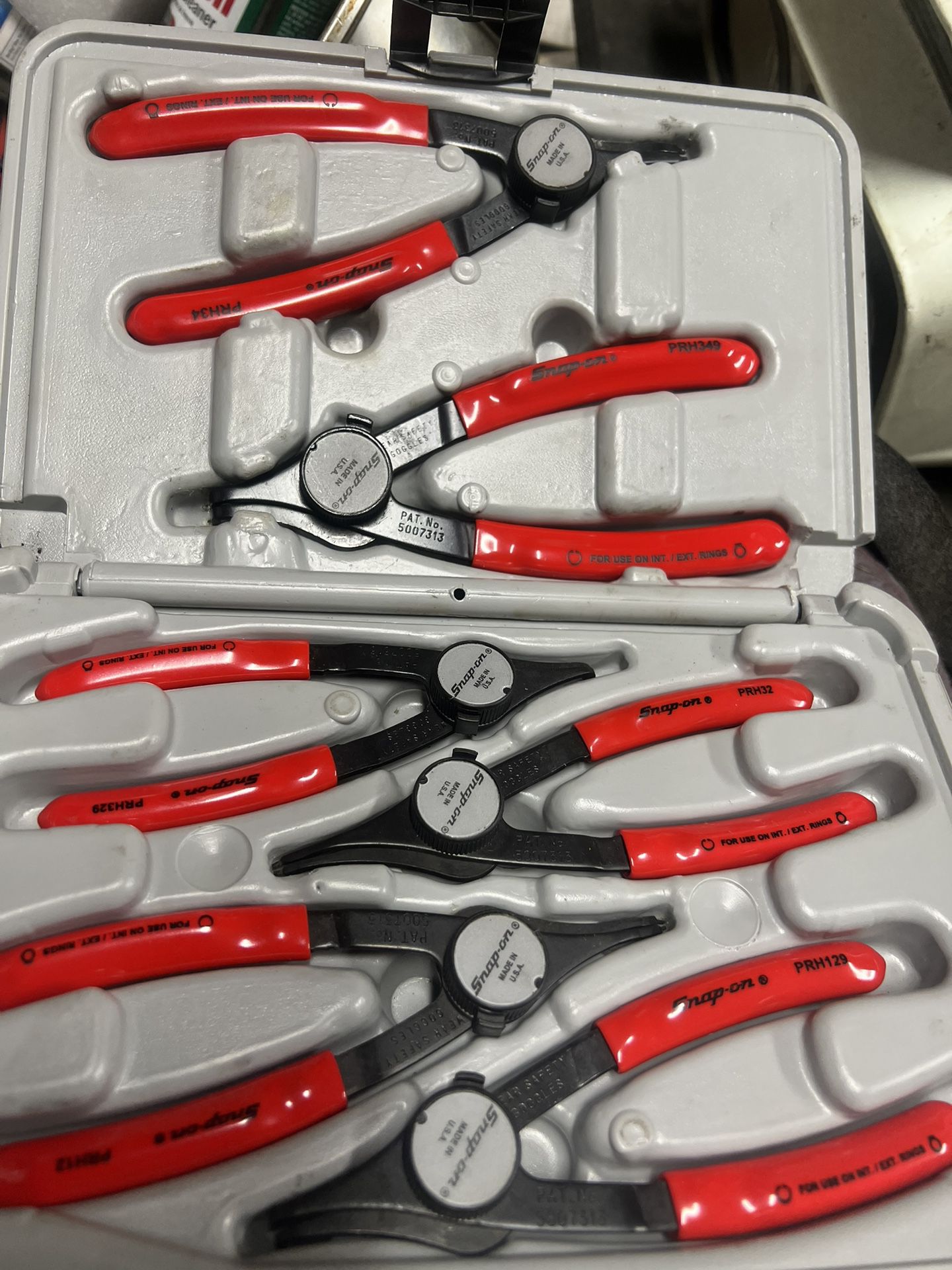 Snap-on Ring Clip Pliers An S-k Wrench Sets 