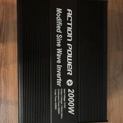 Action Power 2000W Modified Sine Wave