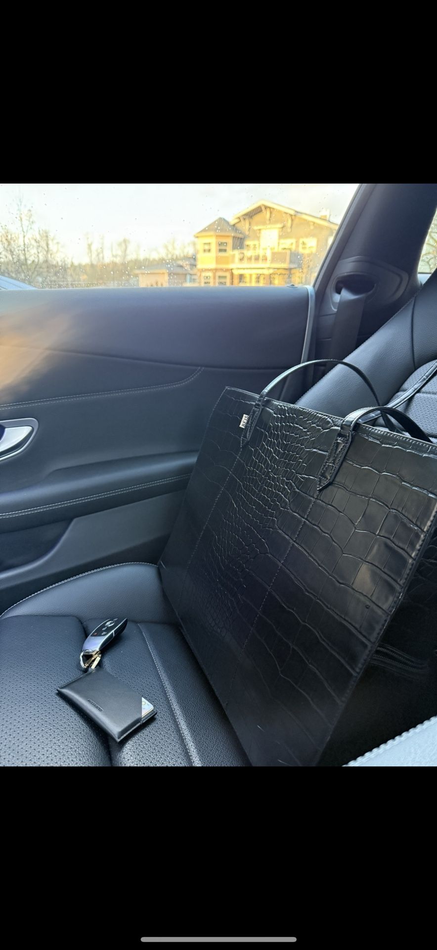 Beis Large Tote Bag (black)