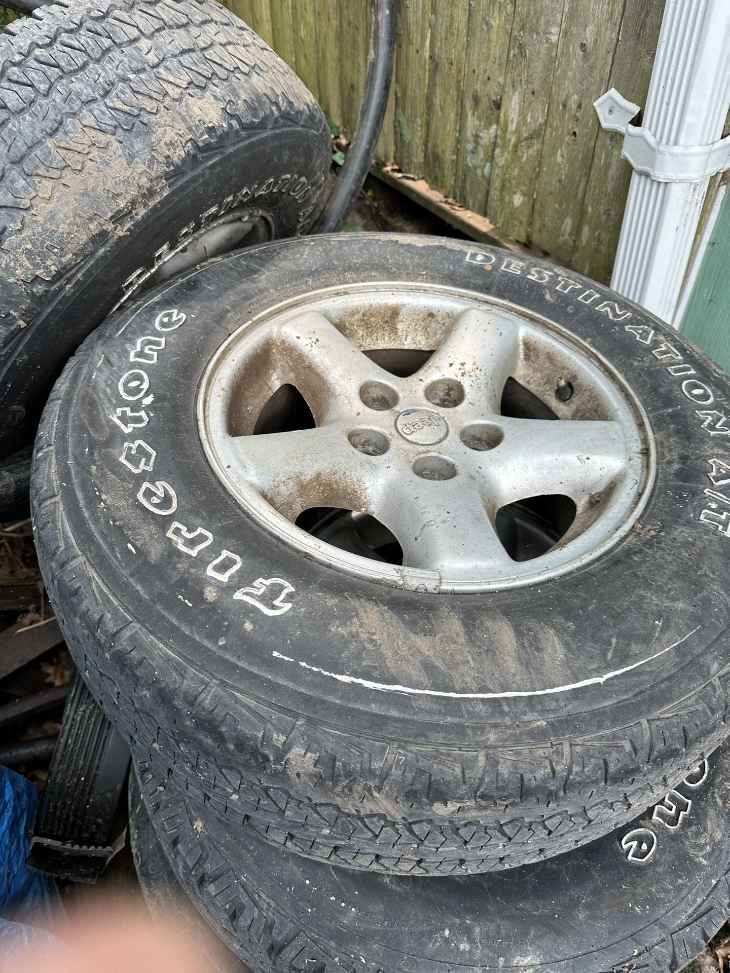 15 Inch Rims Off Jeep Wrangler