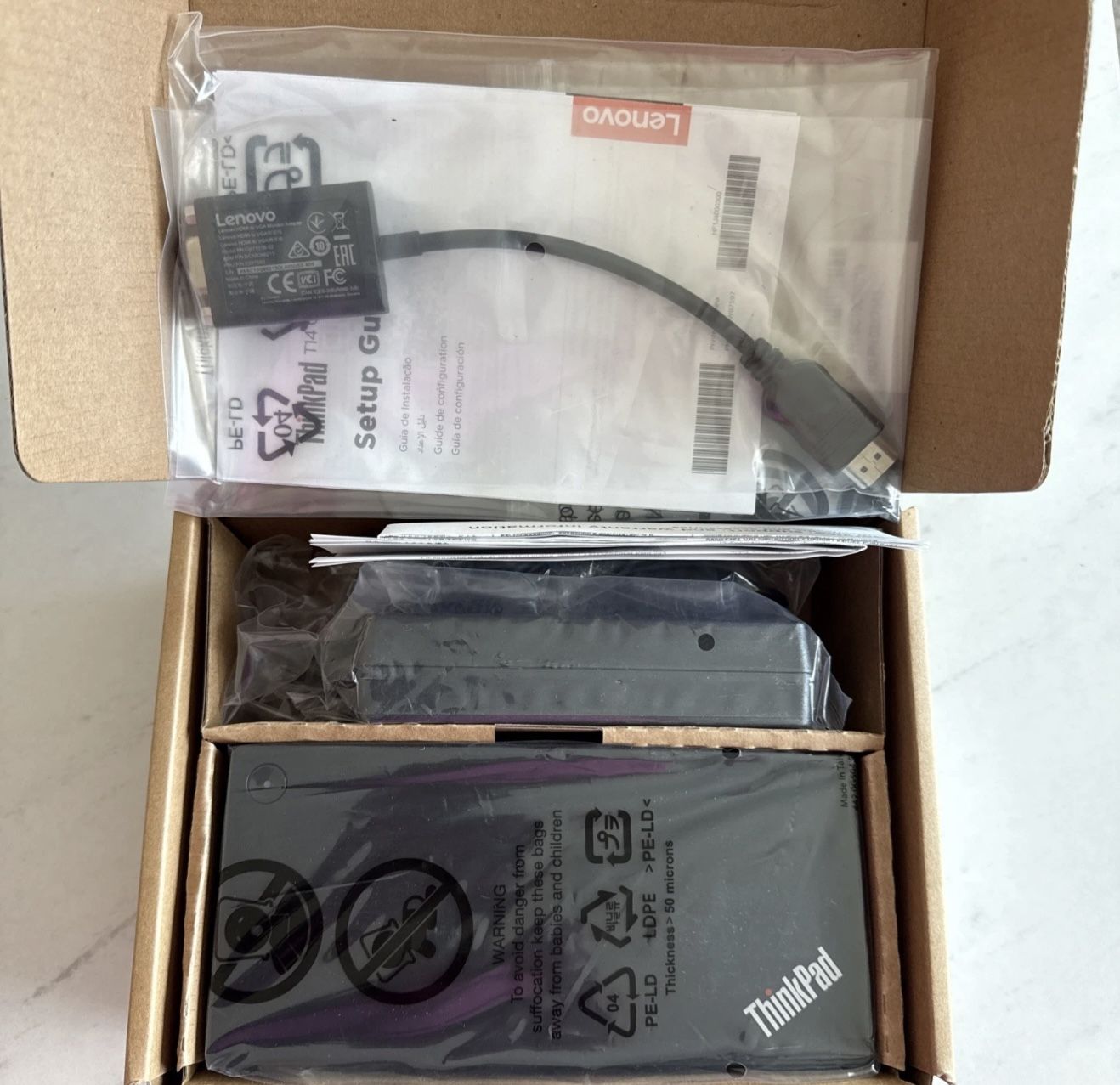 BRAND NEW Lenovo ThinkPad Universal USB-C Dock Gen2 w AC