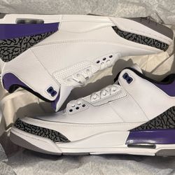 Jordan 3 Retro Dark Iris 11.5M