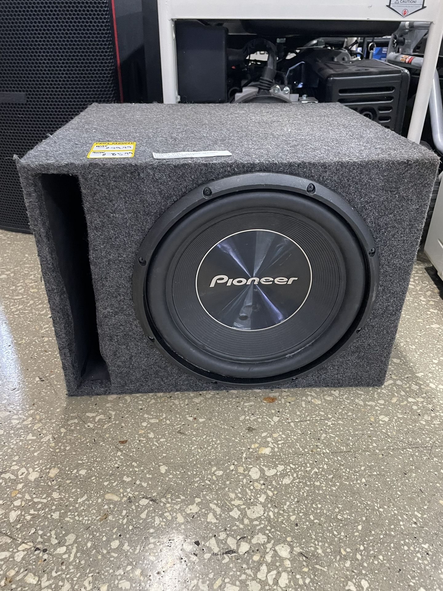Pioneer 12” Single Speaker Box