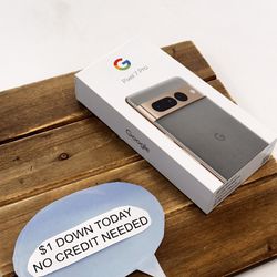Google Pixel 7 Pro Unlocked NEW - Pay $1 Today to Take it Home and Pay the Rest Later!