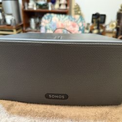 Sonos Play:3 Smart Speaker Black. Tested. Connected to Sonos app S2. Working great