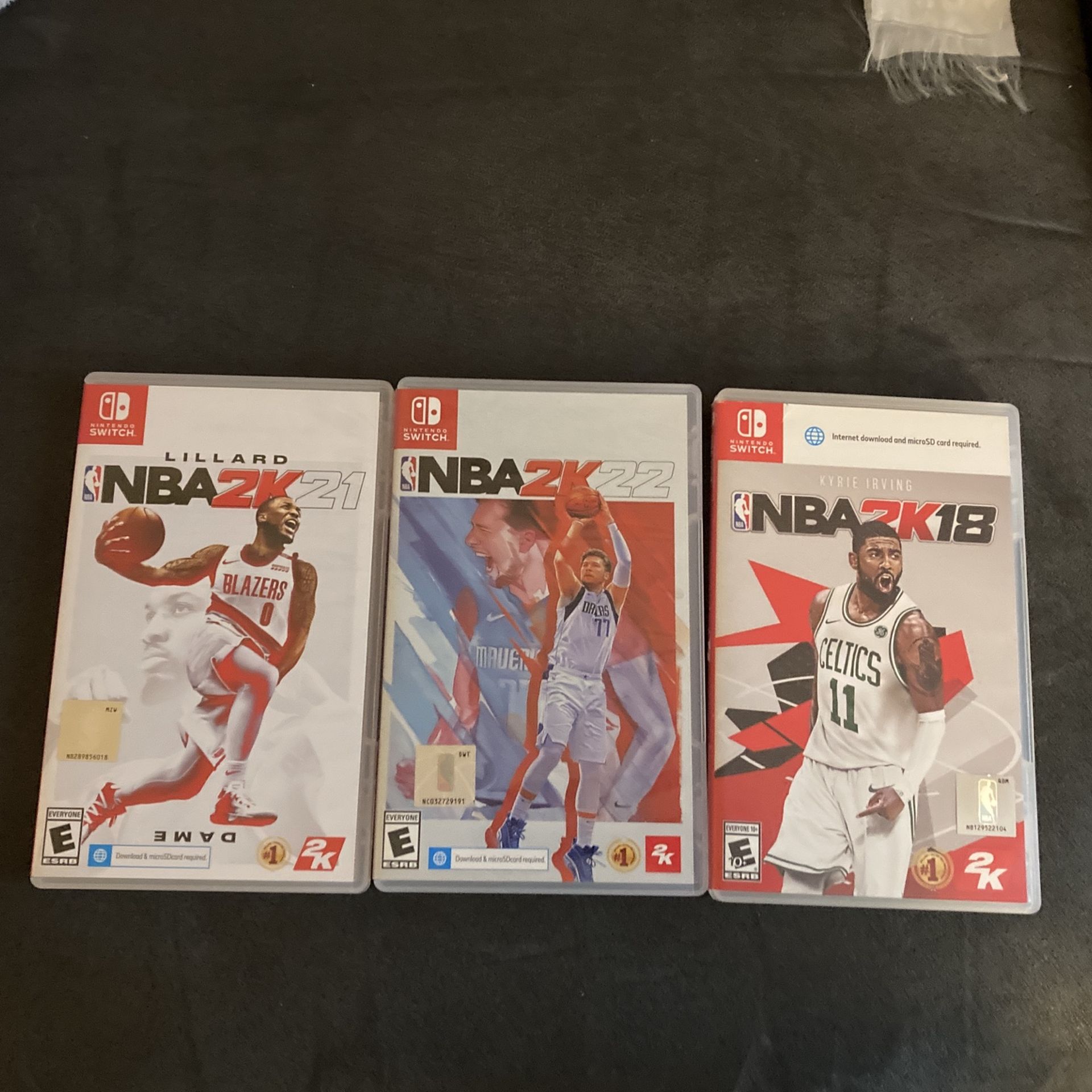 2k18 2k21 2k22 Nintendo Games