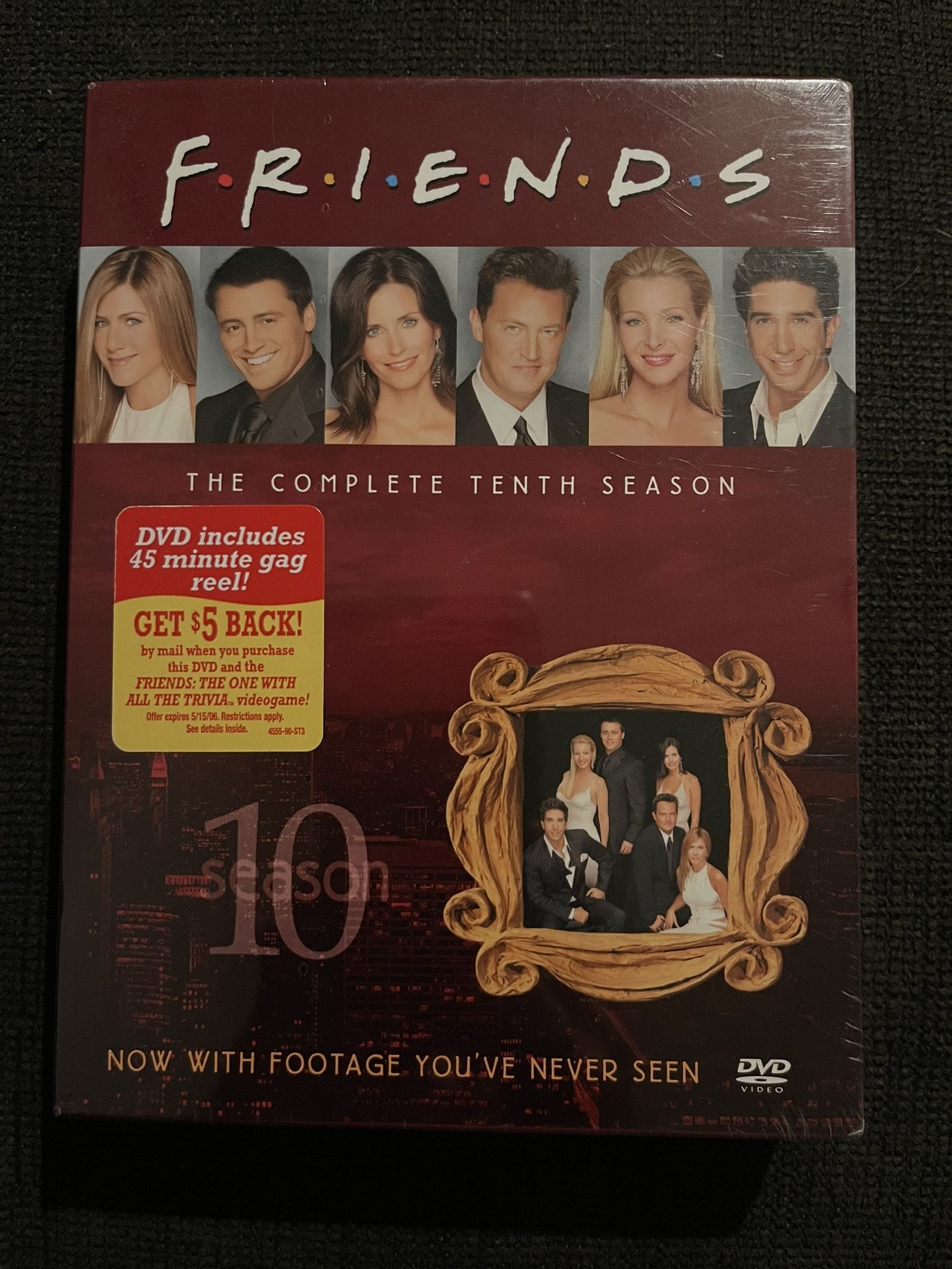 Friends Complete Season 10 DVD (unopened)