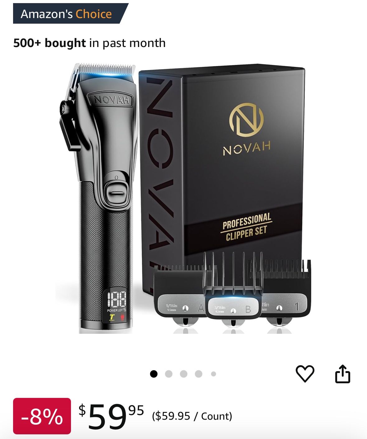 Professional Barber Clippers