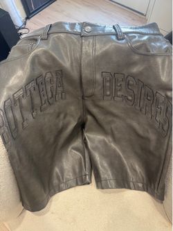 Bottega Desires Leather Shorts sz 34