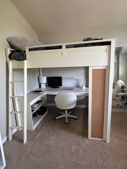 Pottery Barn loft bed