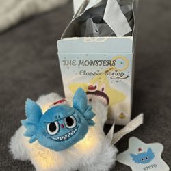 POP MART The Monsters Classic Series-Sparkly Blind Box, Christmas Labubu ornament 