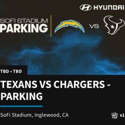 TEXANS VS CHARGERS - TAILGATE PASS PINK ZONE