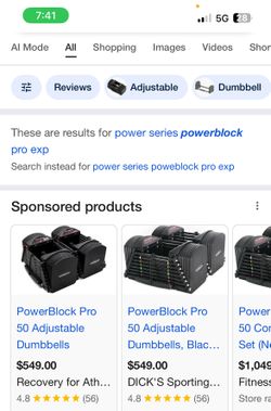 Adjustable Dumbbells