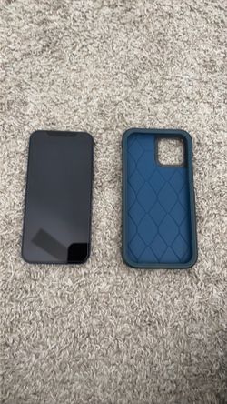 iPhone 12 with case and screen protector
