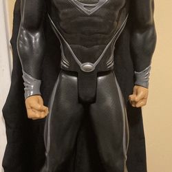 Superman-dc Comics Man Of Steel 31 Figure - Black Suit 