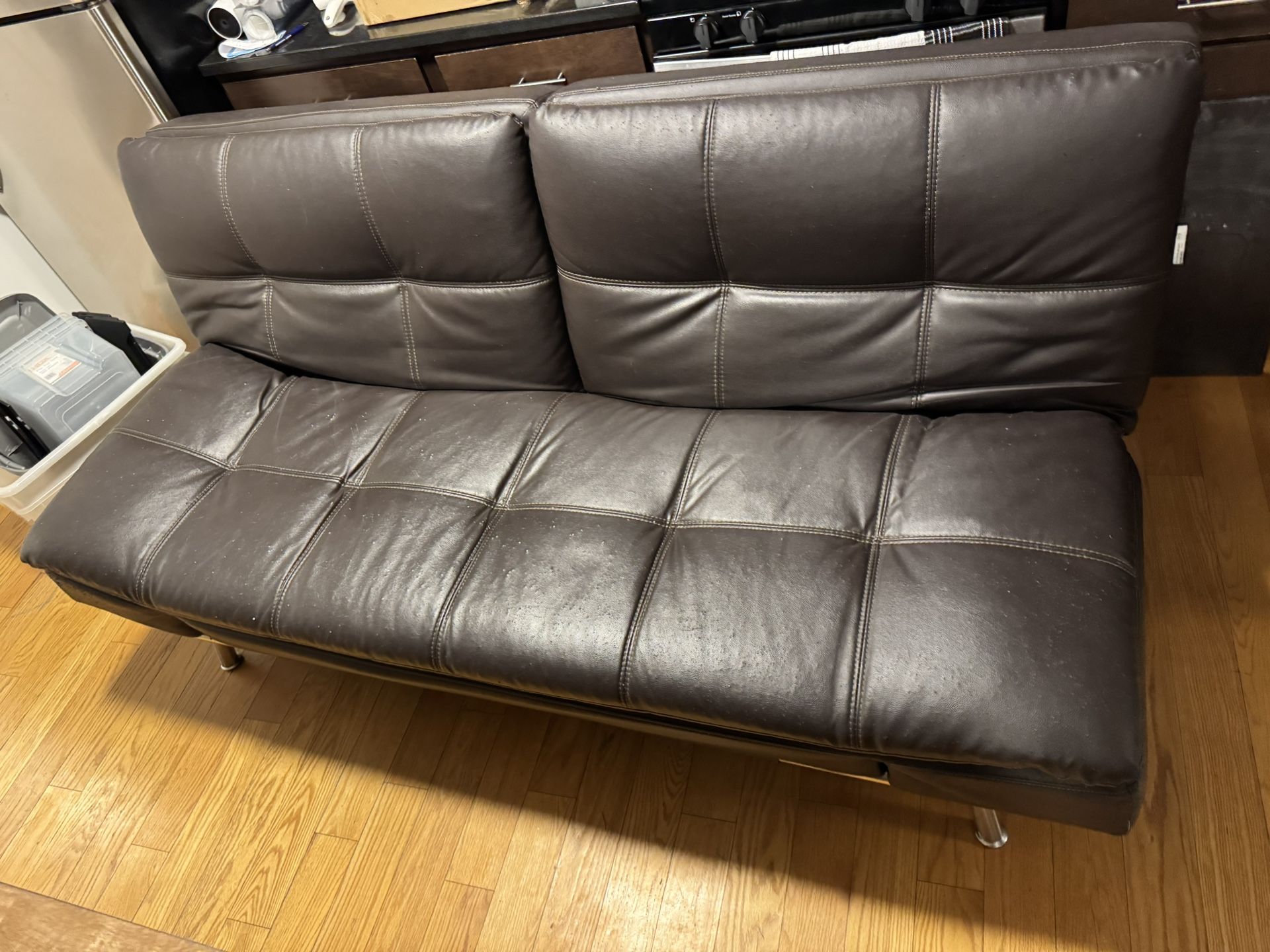 Leather Futon