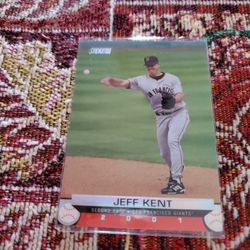 San Francisco Giants Jeff Kent Baseball Cards 