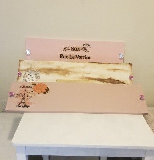 Beautiful Bath Trays, Chabbi Chic Design Fits On Any Bath Tub