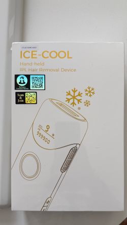 Ubroo Laser Hair Removal with 5℃ Ice Cooling, Hand-held Hair Removal Device