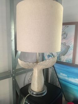 Whale Tail table lamp