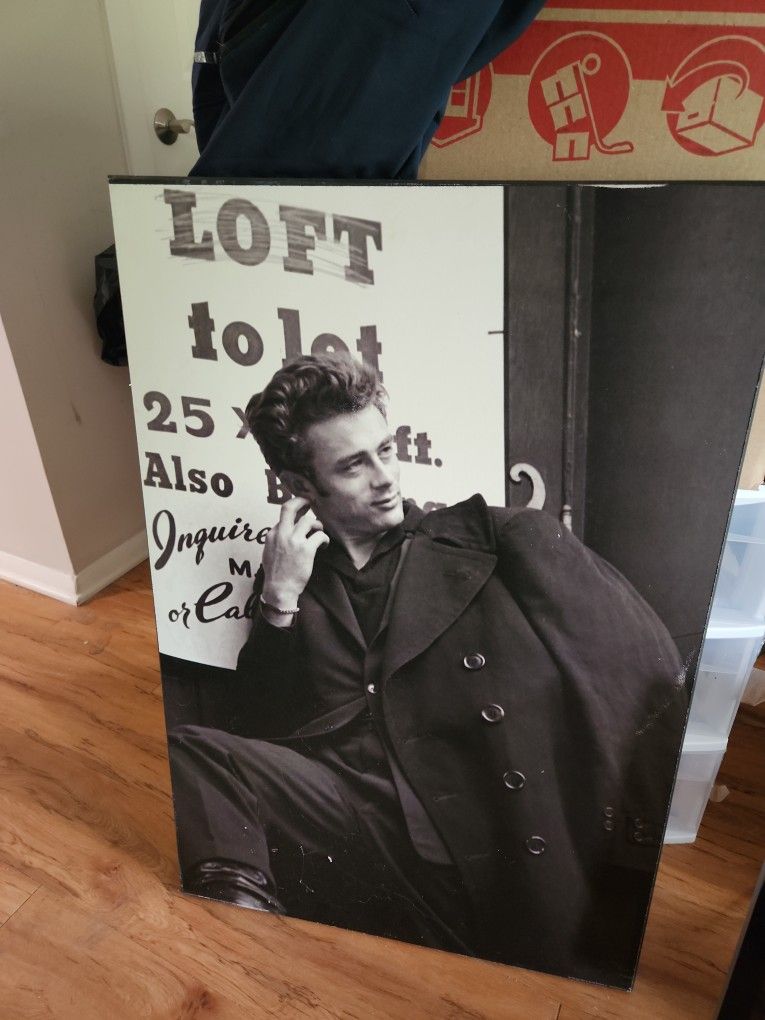 James Dean Painting