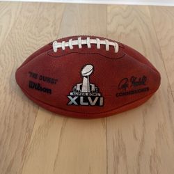 XLVI Super Bowl Football